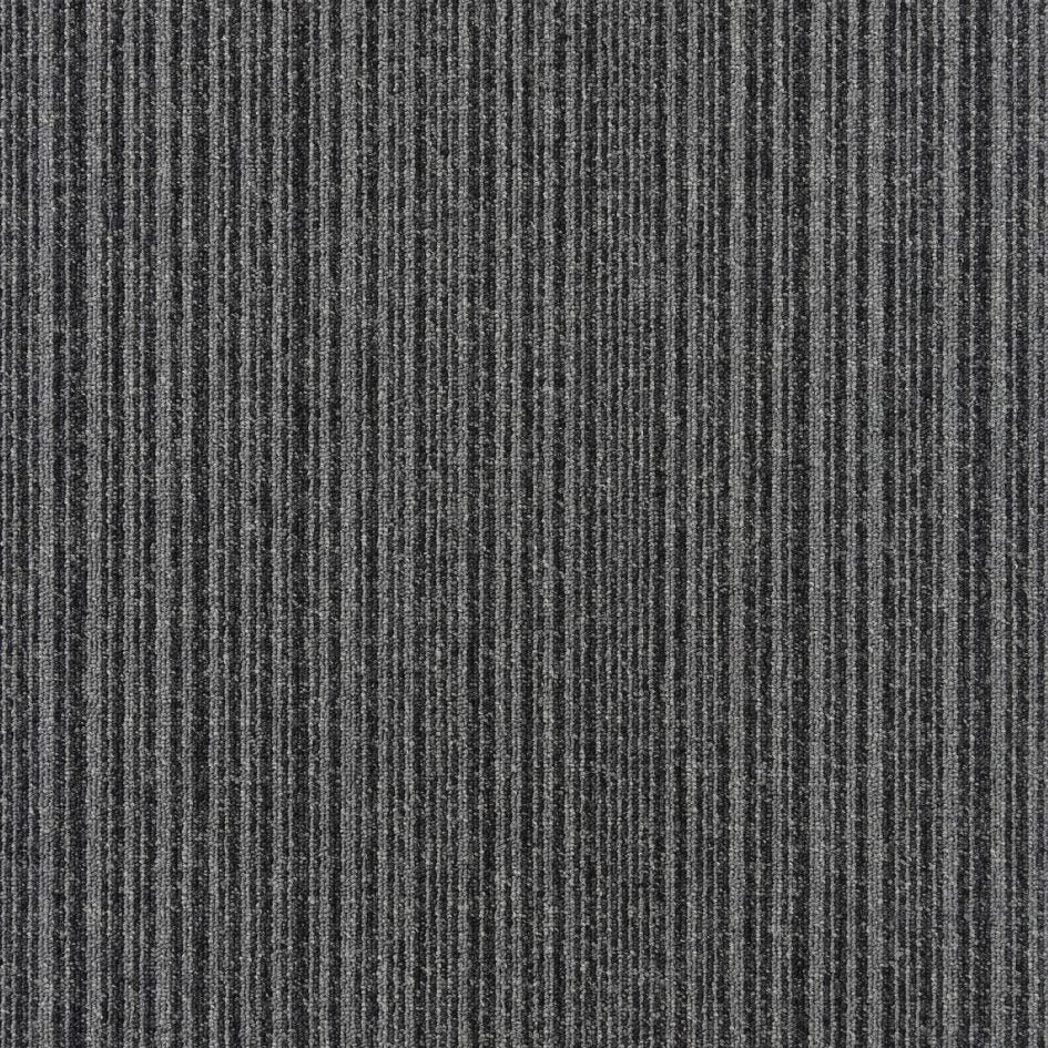 Burmatex Go To 21902 Coal Grey Stripe Carpet Tile