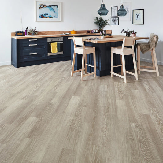 Karndean Knight Tile Grey Limed Oak KP138 - Premier Carpets & Flooring Ltd