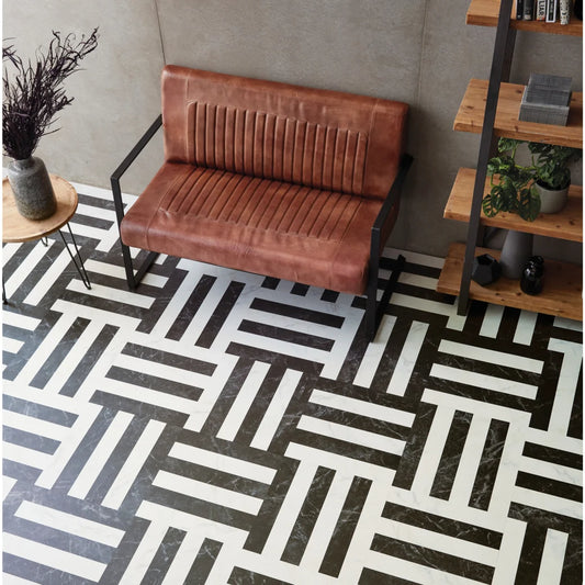 Karndean Knight Tile Glacial Marble SM-ST27 - Premier Carpets & Flooring Ltd