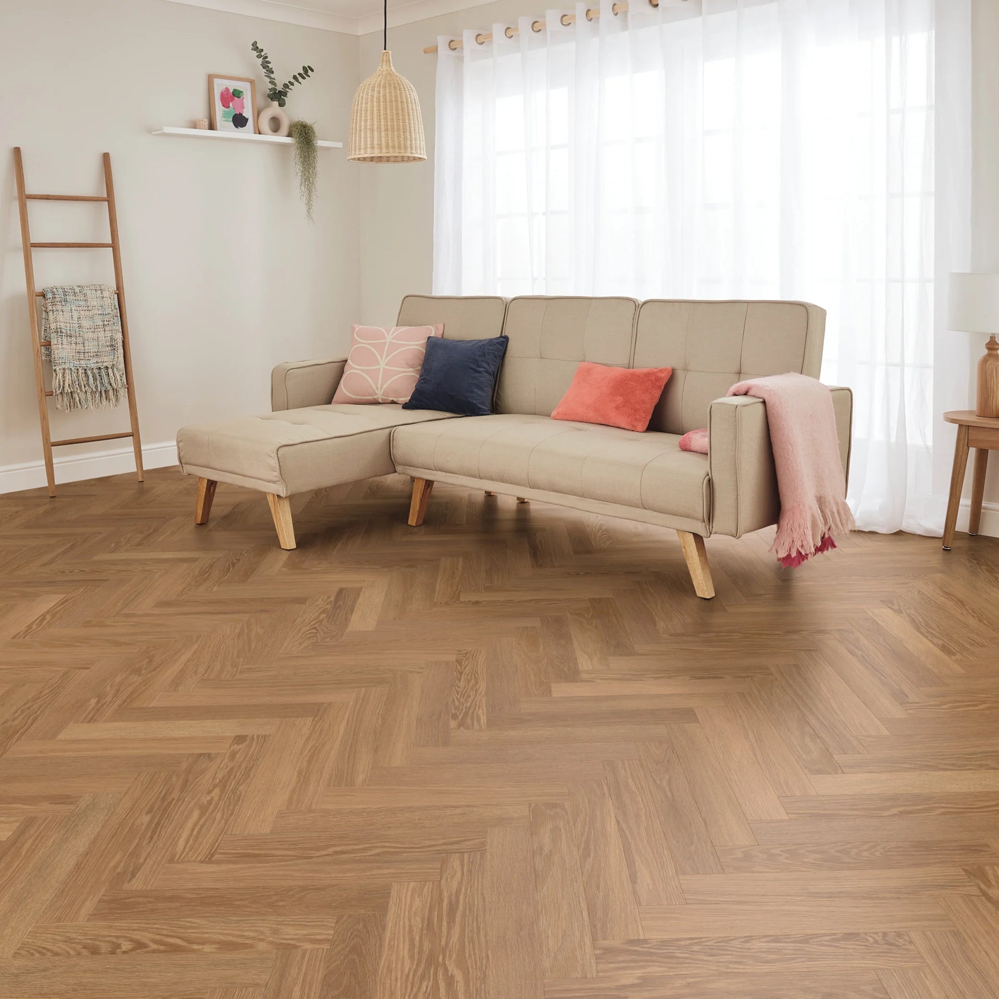 Karndean Knight Tile Honey Limed Oak SM-KP155 - Premier Carpets & Flooring Ltd