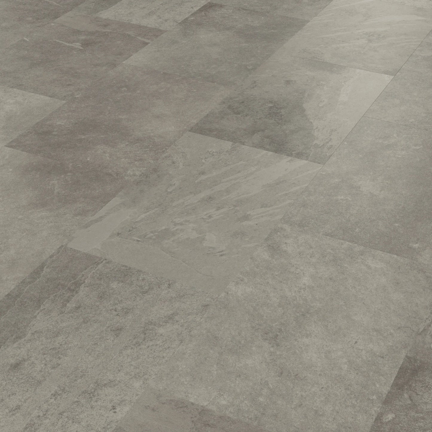 Karndean Knight Tile Rigid Core Grey Riven Slate SCB-ST16-18 - Premier Carpets & Flooring Ltd