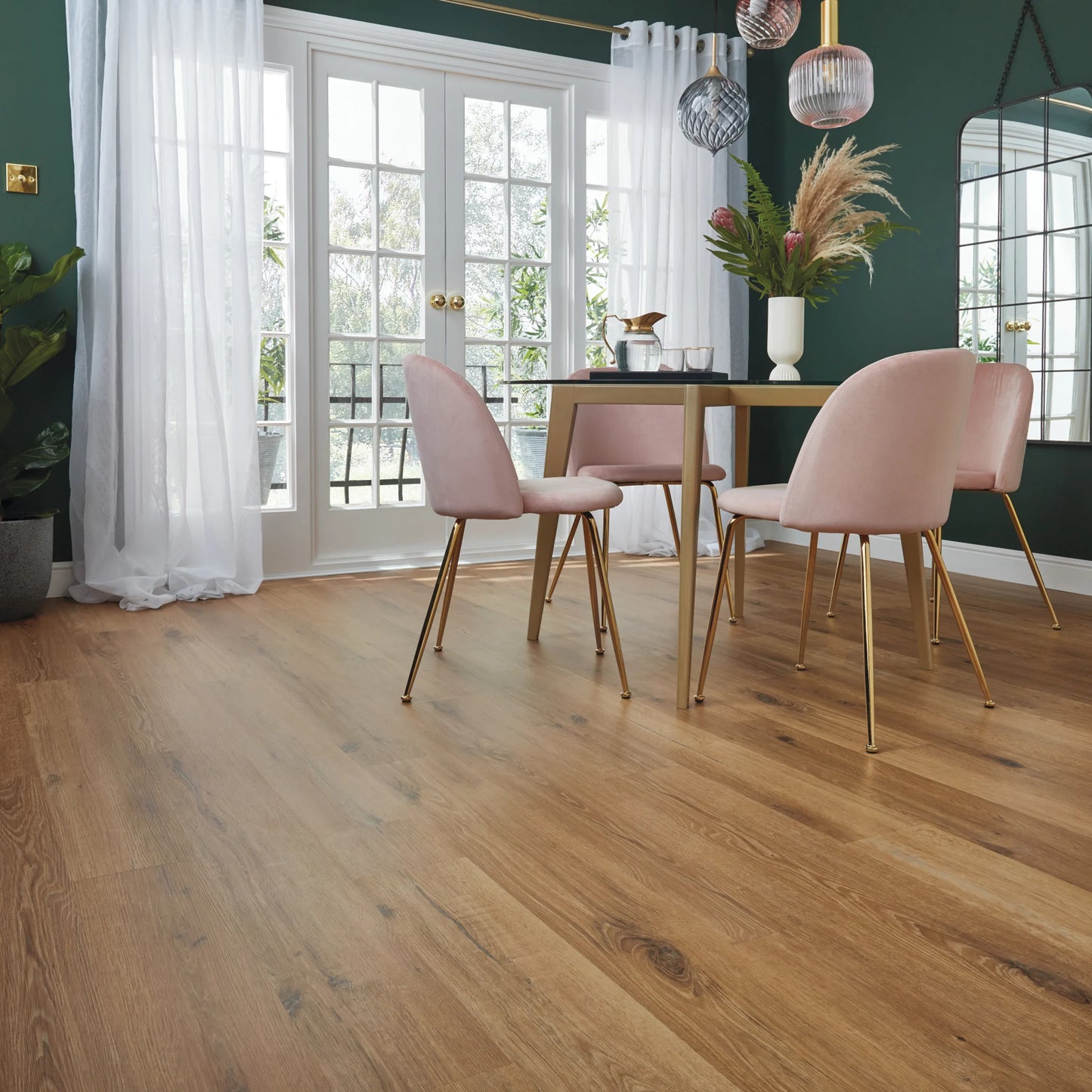 Karndean Knight Tile Rigid Core Traditional Character Oak SCB-KP146-6 - Premier Carpets & Flooring Ltd