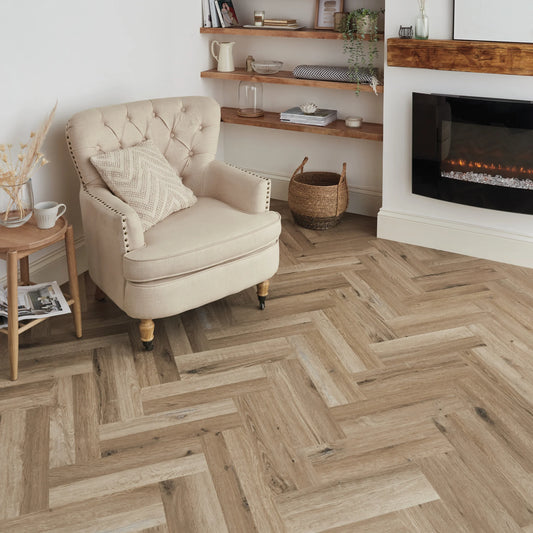Karndean Knight Tile Washed Character Oak SM-KP144 - Premier Carpets & Flooring Ltd