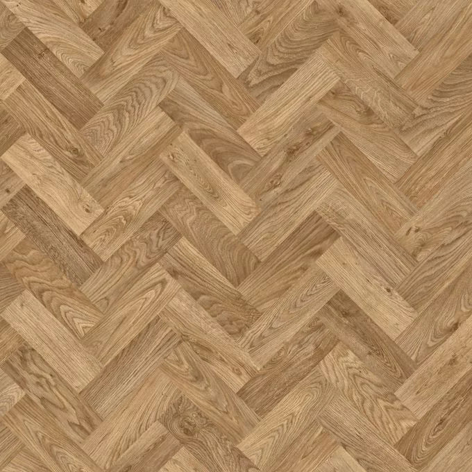 Polyflor Forest fx PUR Eton Oak Parquet 3108 - Premier Carpets & Flooring Ltd