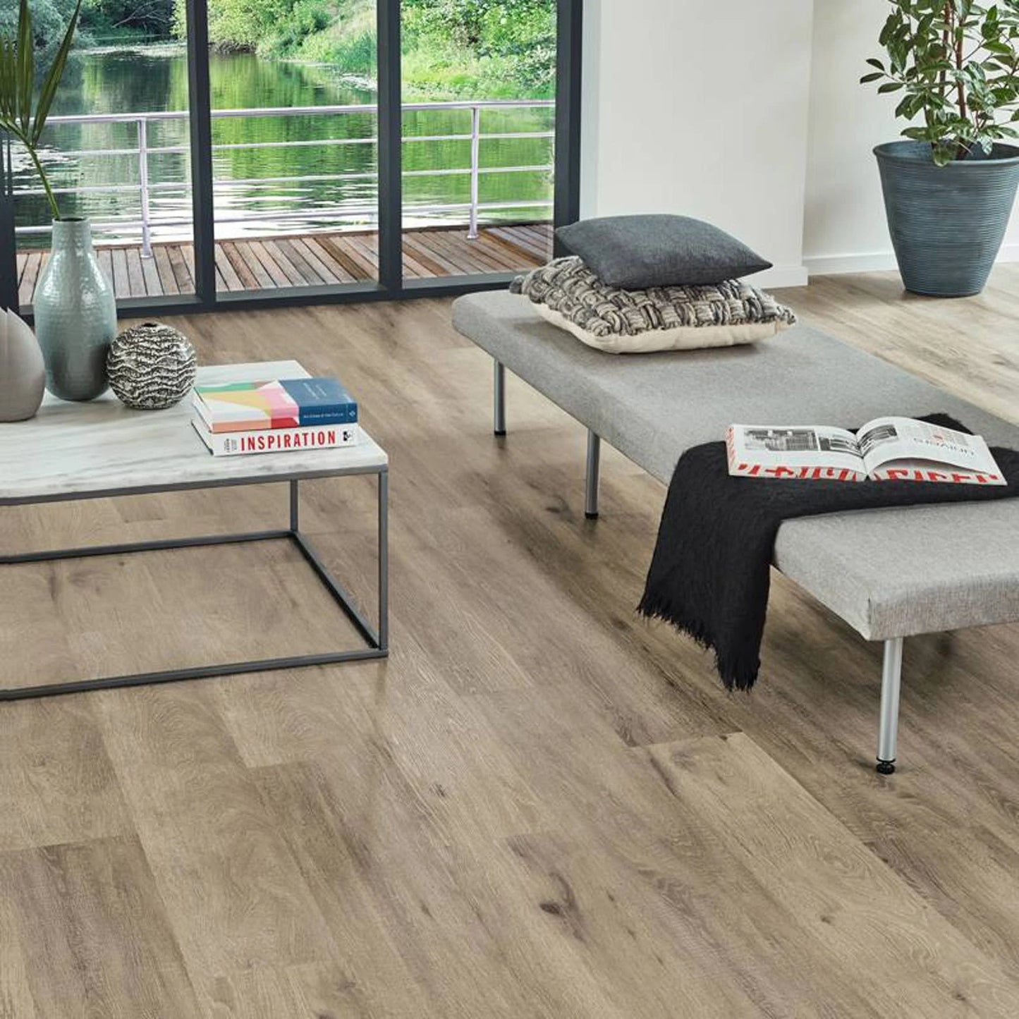 Karndean Van Gogh Rigid Core Baltic Washed Oak RKP8101 - Premier Carpets & Flooring Ltd