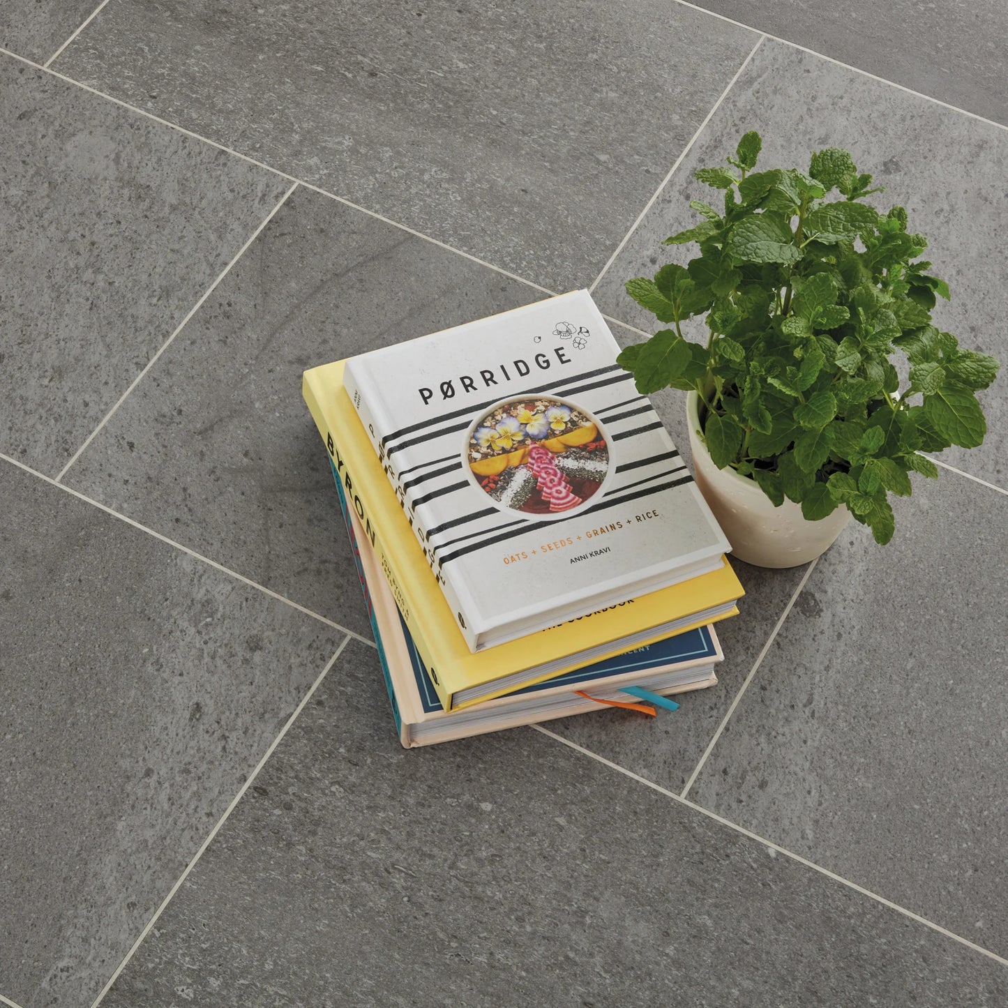 Karndean Knight Tile Honed Charcoal Slate ST19 - Premier Carpets & Flooring Ltd