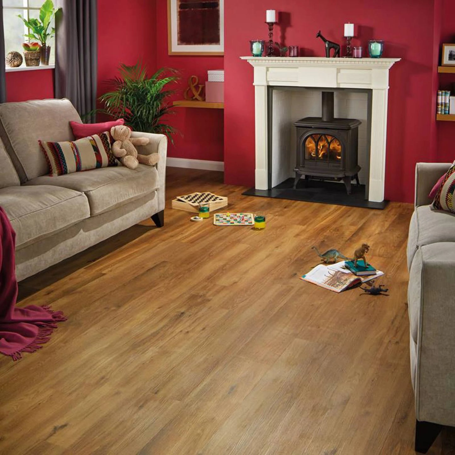 Karndean Van Gogh Rigid Core Classic Oak VGW86T-SCB - Premier Carpets & Flooring Ltd