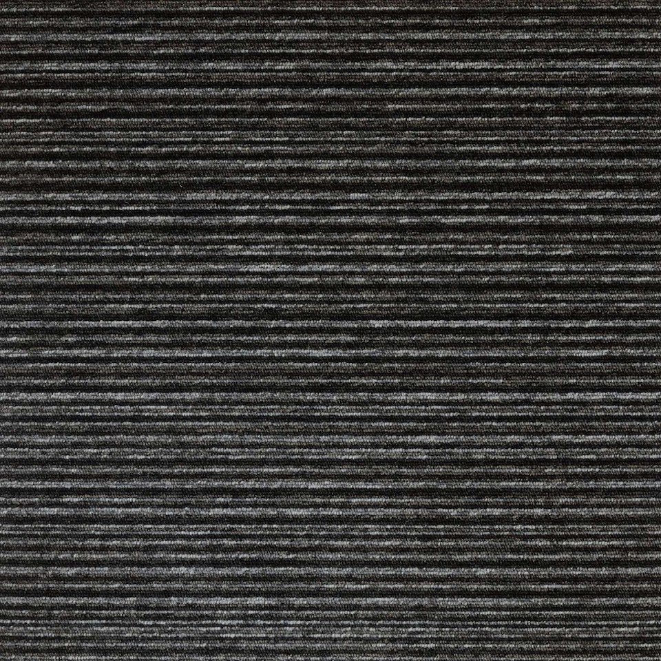 Burmatex Tivoli Multiline Tenerife Black Carpet Tile