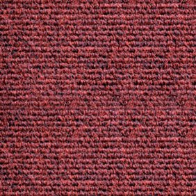 Heckmondwike Broadrib Claret Carpet Tile