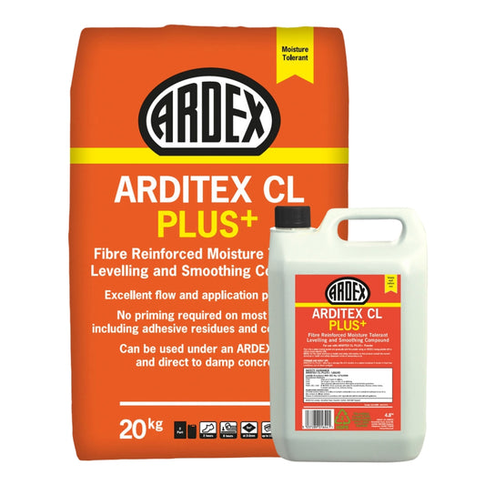 ARDITEX CL PLUS+ Fibre Reinforced Moisture Tolerant Levelling and Smoothing Compound