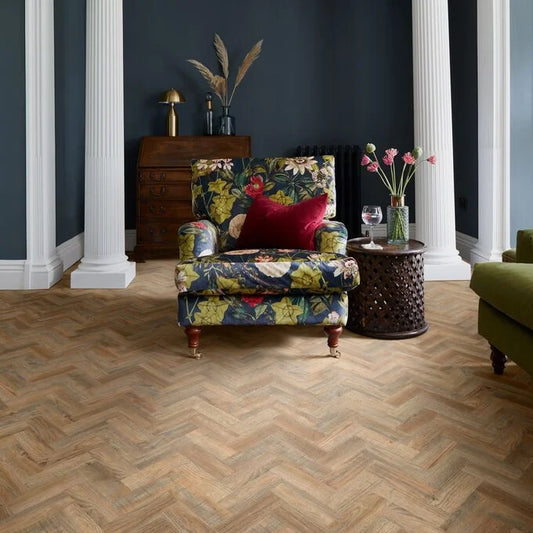 Polyflor Camaro Cambridge Parquet 2251 - Premier Carpets & Flooring Ltd