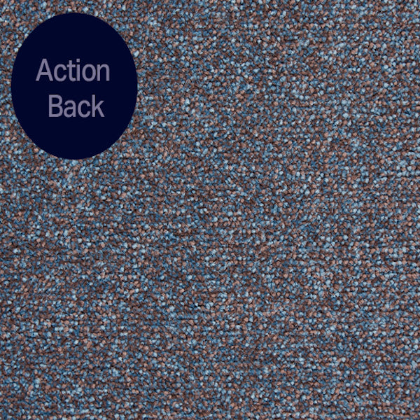 JHS Universal Heathers Blue Highlight (Action Back) Carpet Roll