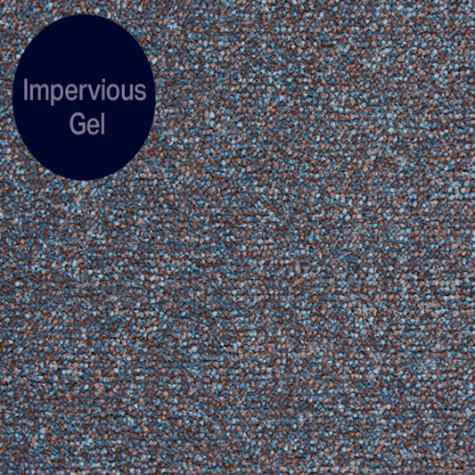 JHS Universal Heathers Blue Highlight (Gel Back) Carpet Roll