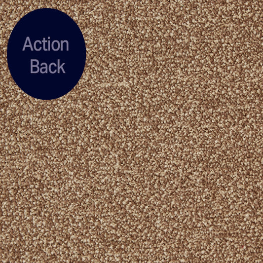 JHS Universal Heathers Warm Caramel (Action Back) Carpet Roll