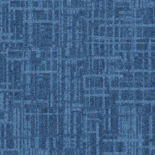 Burmatex Balance Grid 35410 Block Blue Carpet Tile