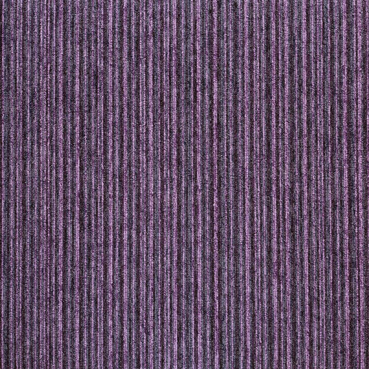 Burmatex Tivoli Multiline 20714 Hawaiian Purple Carpet Tile