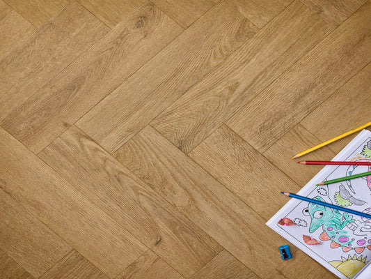 Elements Inspirations Barn Oak EIH07 Herringbone - Premier Carpets & Flooring Ltd