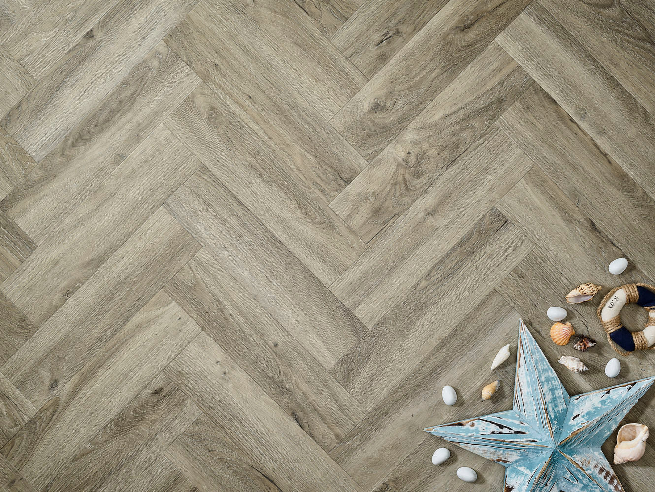 Elements Inspirations Dove Oak EIH04 Herringbone - Premier Carpets & Flooring Ltd