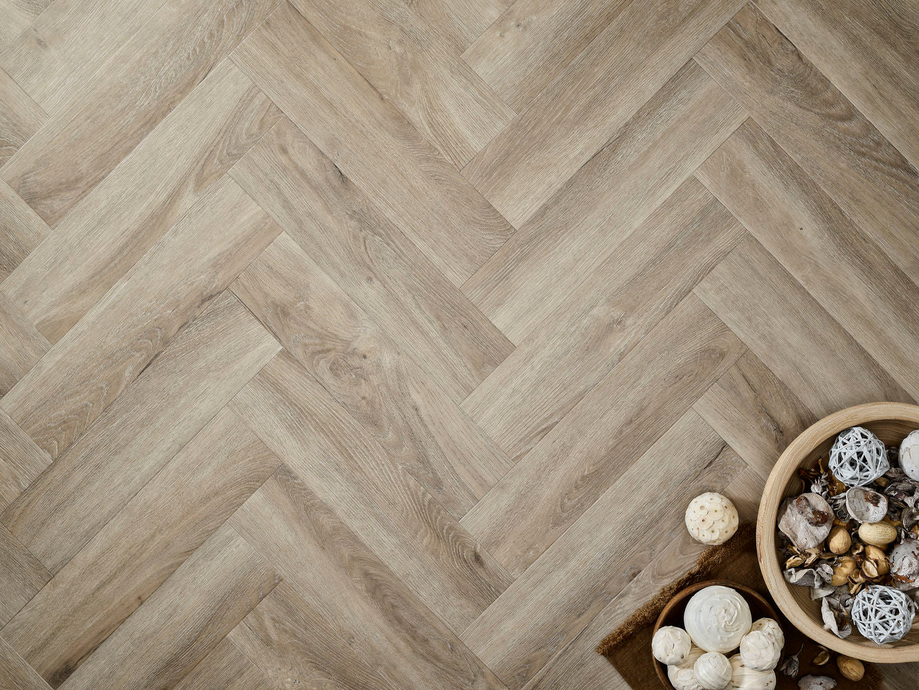 Elements Inspirations Limed Oak EIH03 Herringbone - Premier Carpets & Flooring Ltd