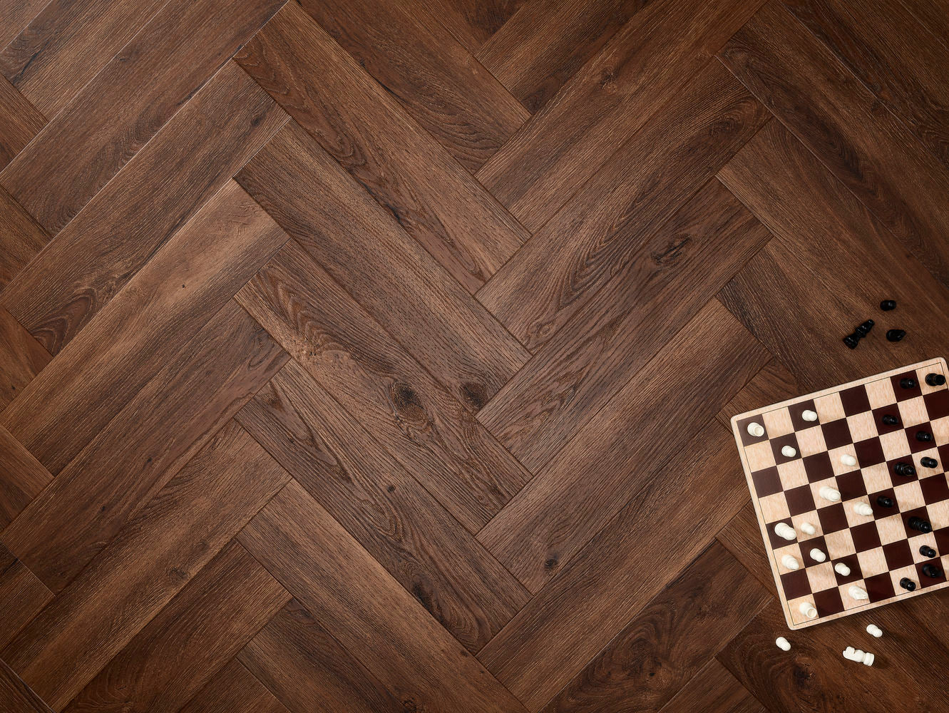 Elements Inspirations Mahogany EIH06 Herringbone - Premier Carpets & Flooring Ltd