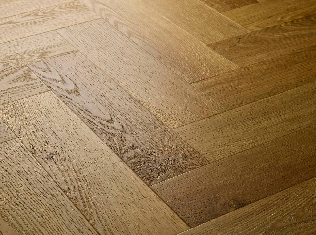 Elements Inspirations Natural Oak EIH05 Herringbone - Premier Carpets & Flooring Ltd