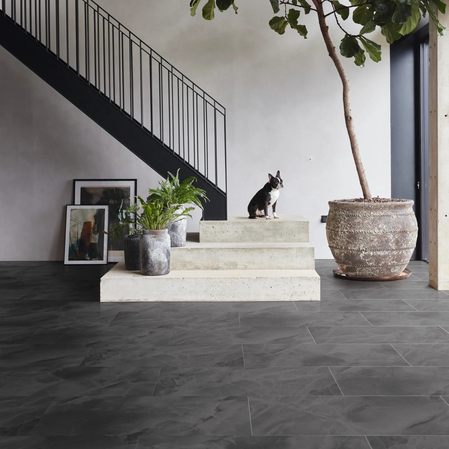 Karndean Art Select Black Onyx LM34 - Premier Carpets & Flooring Ltd