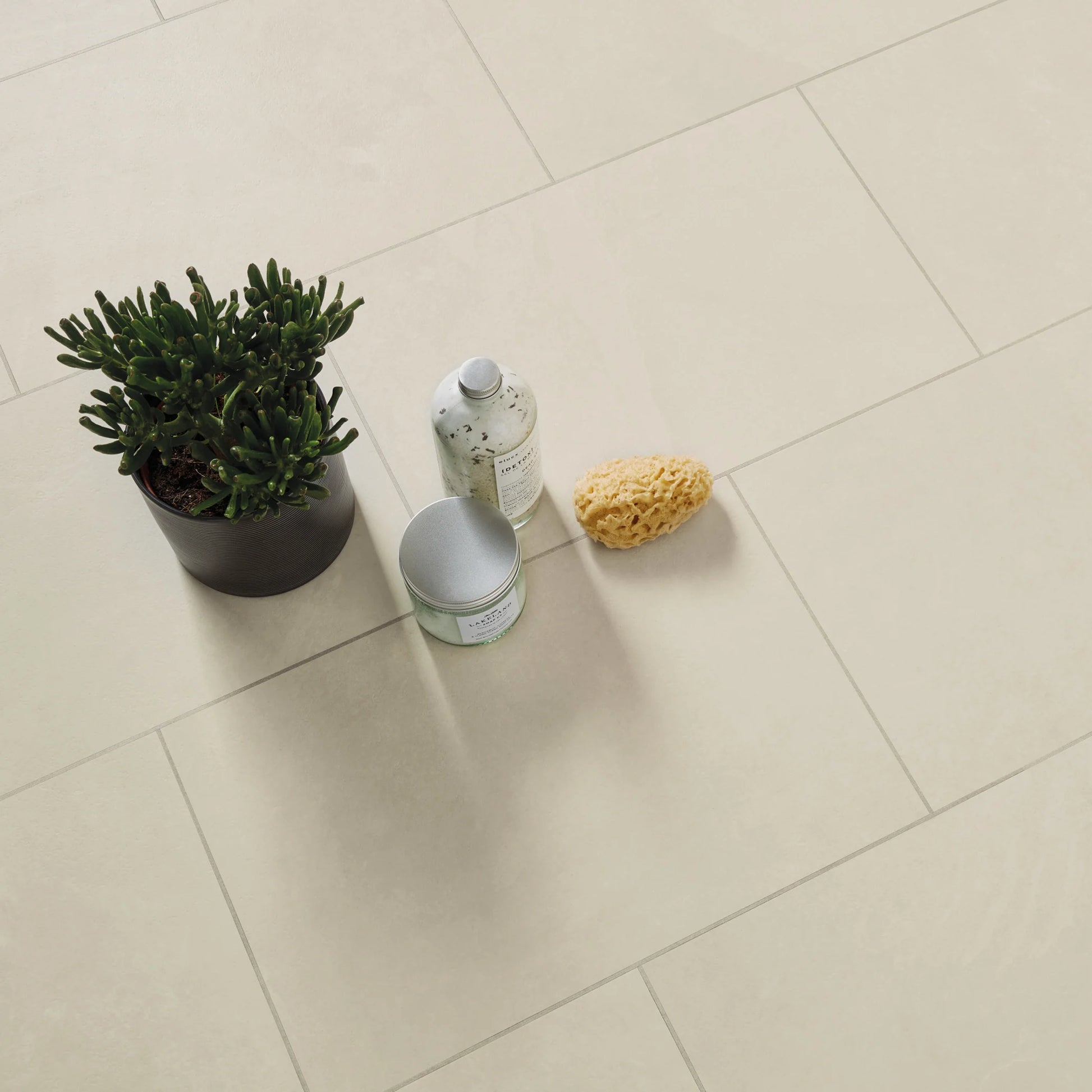 Karndean Knight Tile Ivory Riven Slate ST18 - Premier Carpets & Flooring Ltd