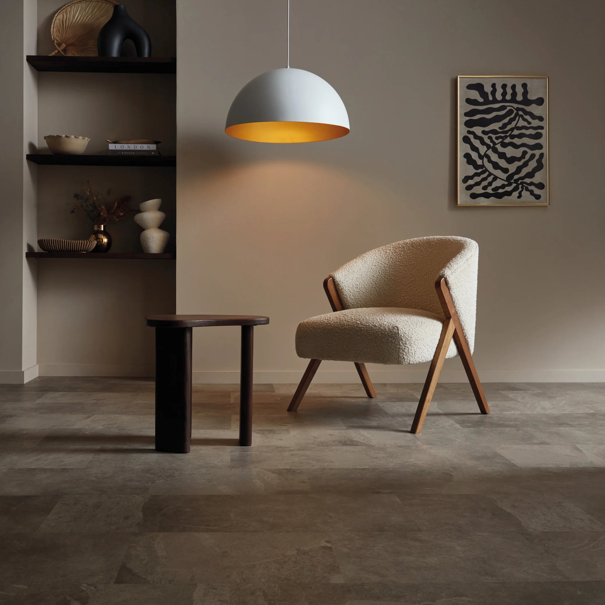 Karndean Knight Tile Rigid Core Grey Riven Slate SCB-ST16-18 - Premier Carpets & Flooring Ltd