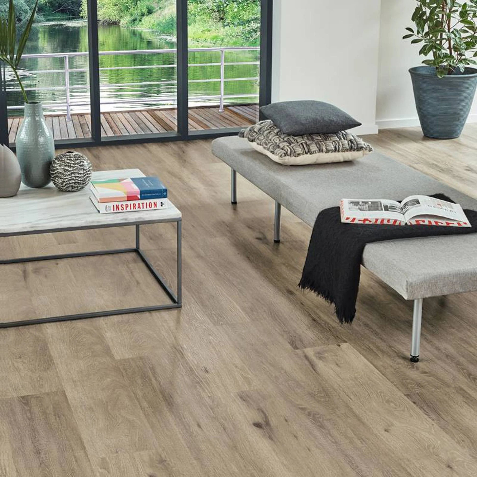Karndean Van Gogh Rigid Core Baltic Washed Oak RKP8101 - Premier Carpets & Flooring Ltd