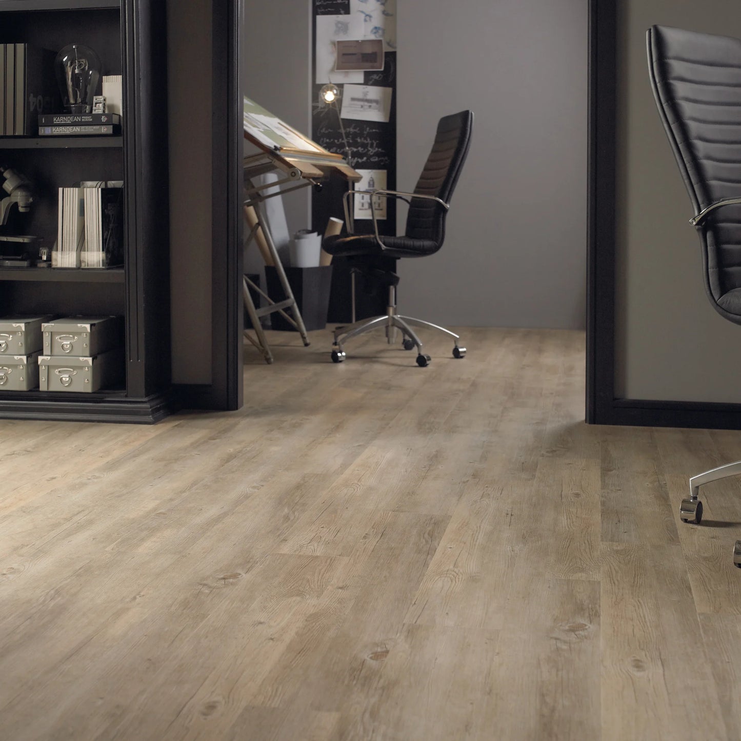 Karndean Van Gogh Rigid Core Country Oak VGW81T-SCB - Premier Carpets & Flooring Ltd