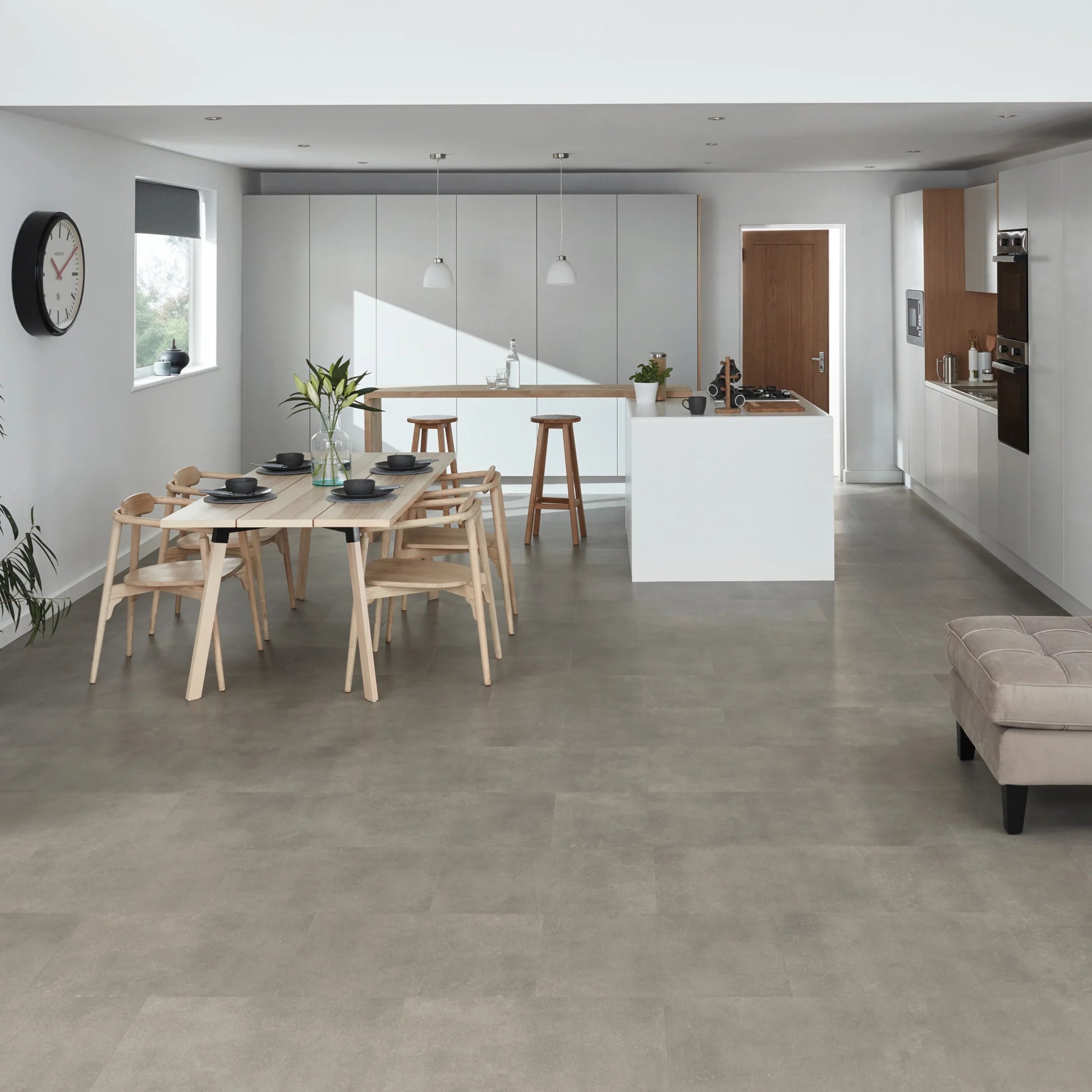 Karndean Van Gogh Rigid Core Metro Grey RKT2403 - Premier Carpets & Flooring Ltd