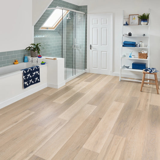 Karndean Van Gogh Rigid Core Texas White Ash RKP8105 - Premier Carpets & Flooring Ltd