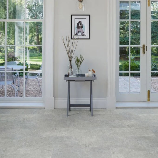 Polyflor Camaro Tribeca Cement 2348 - Premier Carpets & Flooring Ltd