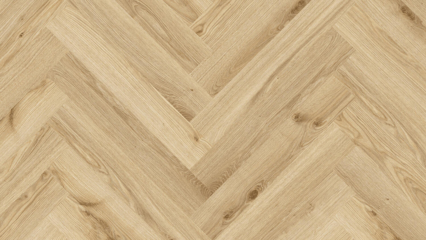 Tarkett Essence 55 Primary Oak Light Brown Herringbone
