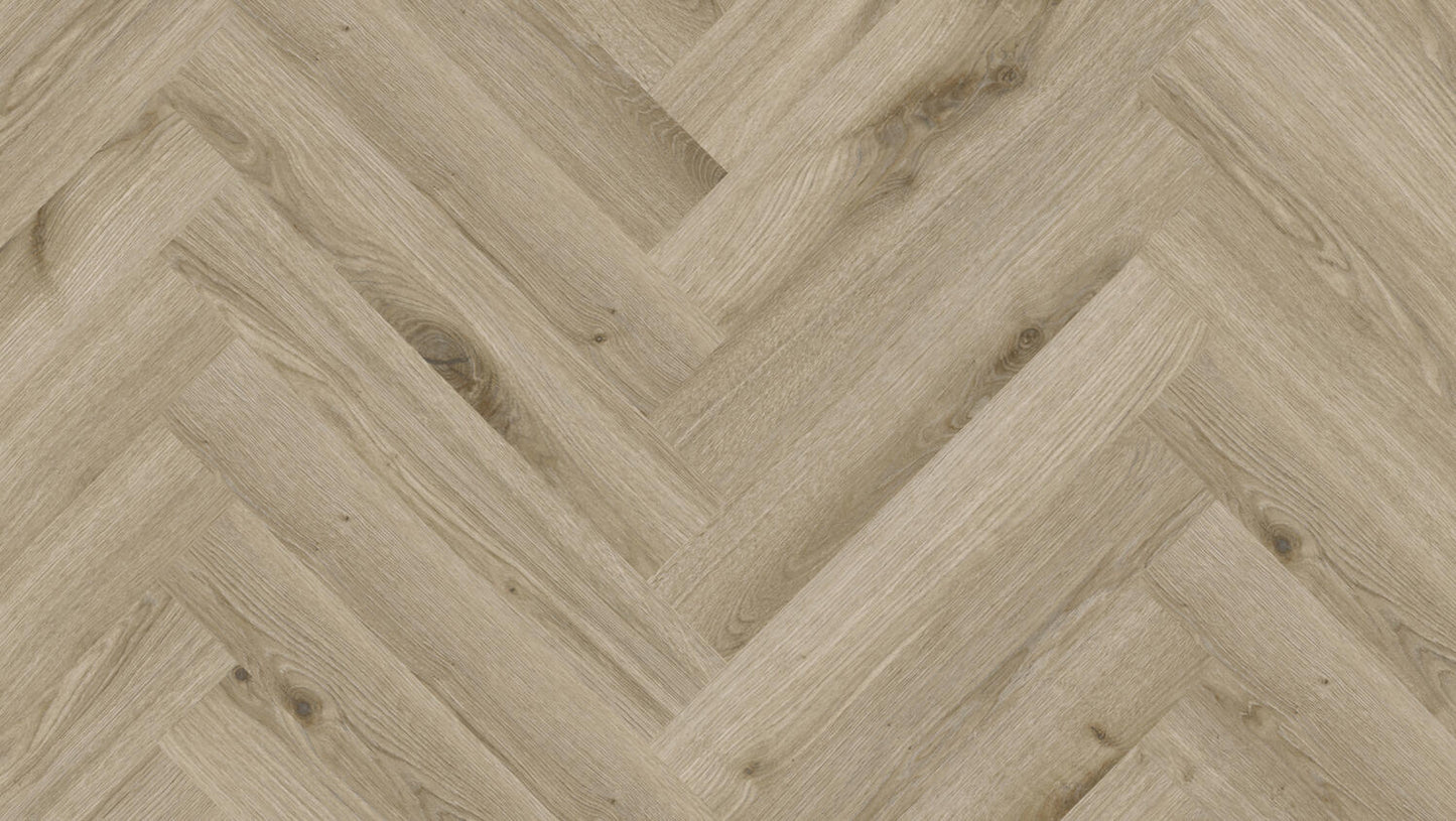Tarkett Essence 55 Primary Oak Light Grey Herringbone