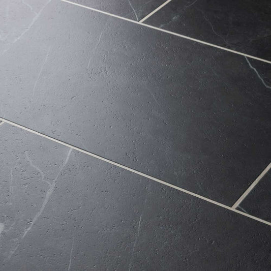 Textures LVT Carrera Dark TS02 Tile Flooring - Premier Carpets & Flooring Ltd