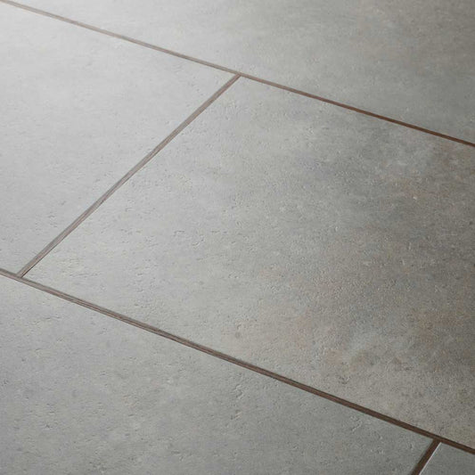 Textures LVT Grey Stone TS03 Tile Flooring - Premier Carpets & Flooring Ltd